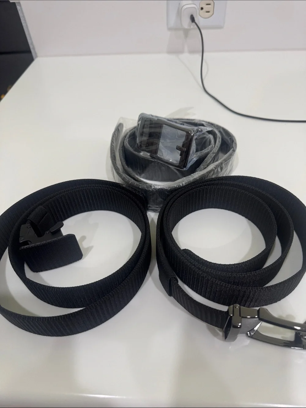 3- Men’s Nylon Belts